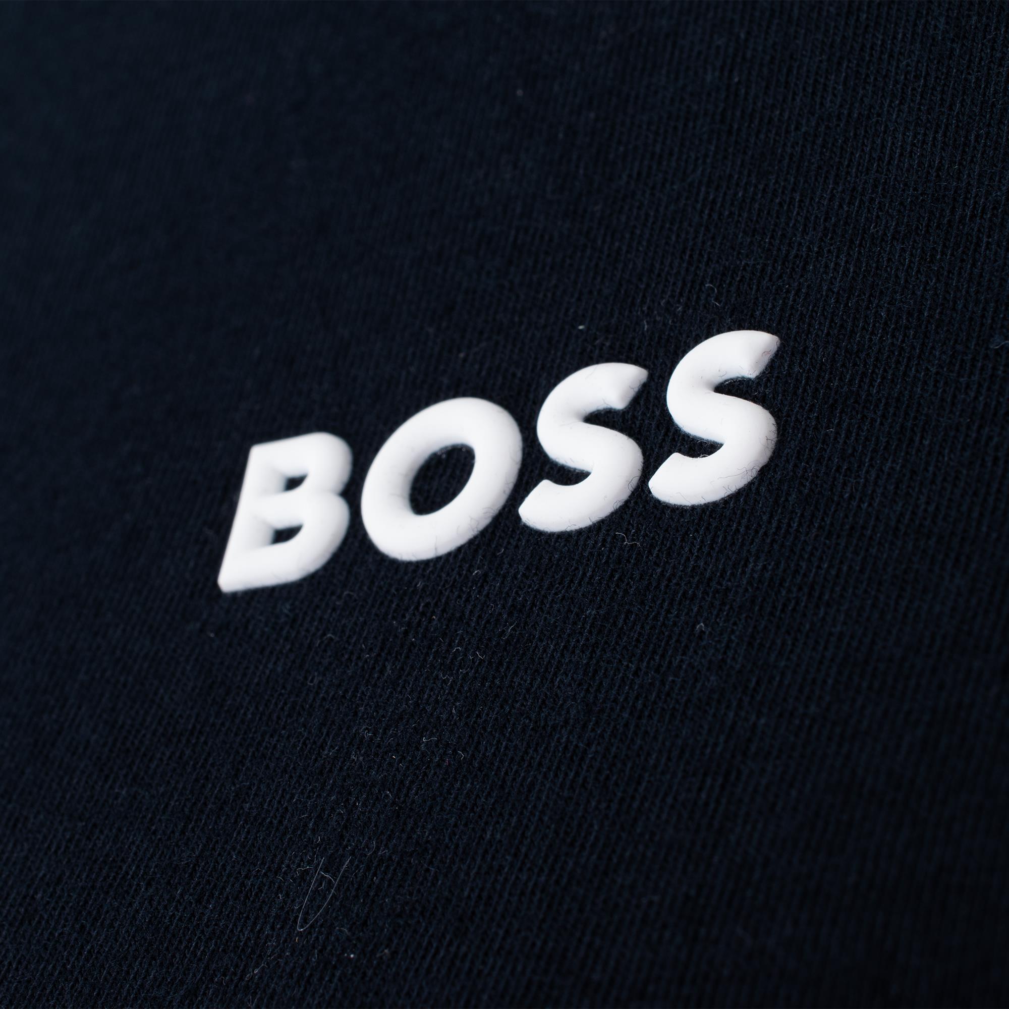 Boss TEE Tape Mens T-Shirt Navy